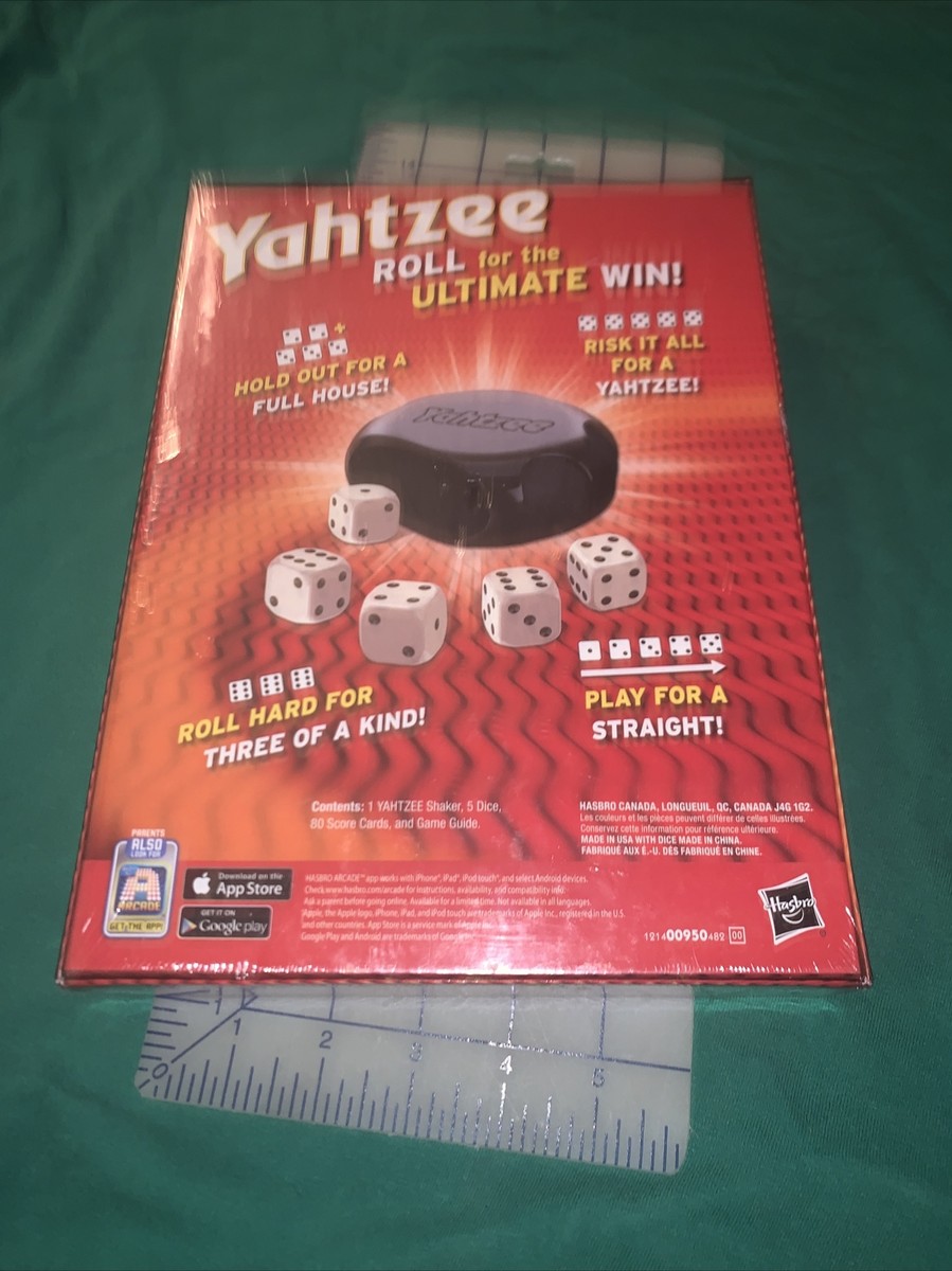 Milton Bradley Yahtzee Dice Game New 630509329113| eBay