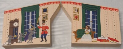 The Cats Meow 288C 288N Christmas Painted Wood Collectible Faline 98 Nutcracker