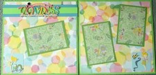 GARDEN Goddess Spring Plants Flowers 12 x 12 Premade Scrapbook Designed Pages