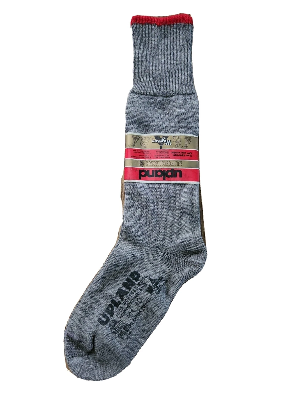 Vintage WIGWAM UPLAND worsted wool Socks NOS