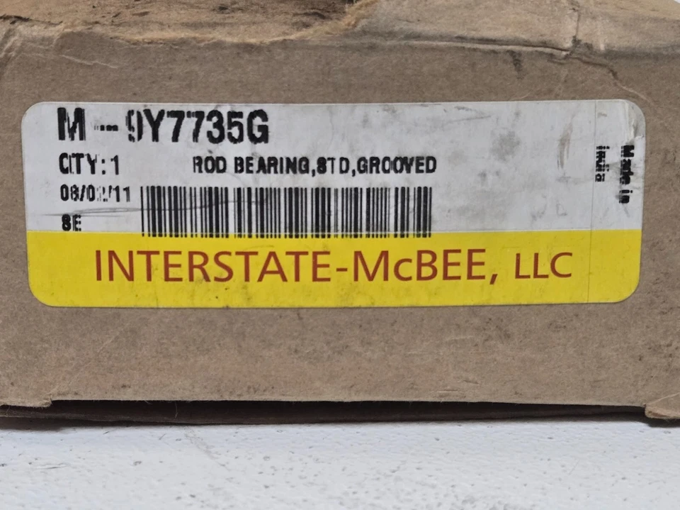 Interstate-McBee Grooved Rod Bearing M-9Y7735G - Image 2 of 4