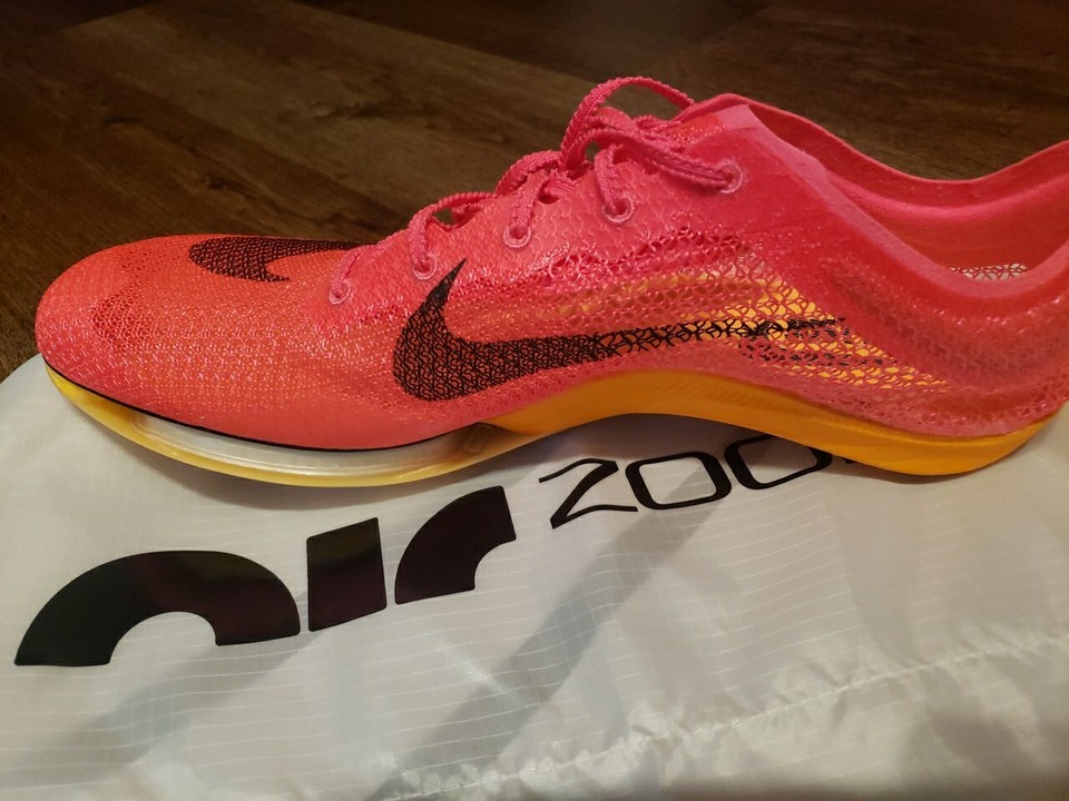 Size 13 Nike Mens Air Zoom Victory Track & Field Distance Spikes Pink