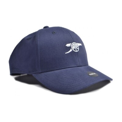 Casquette Arsenal FC – 100% Coton, Bleu Marine, Taille Unique Réglable, Broderie Blason Officiel