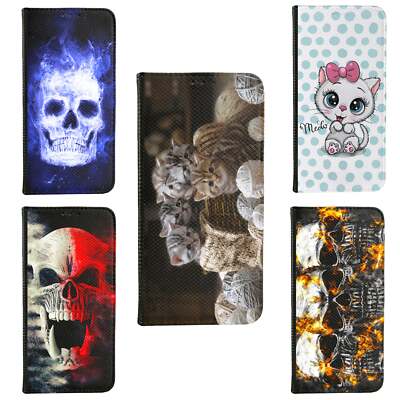 Handyhülle Etui Handy Tasche Hülle Schutzhülle Cover Smart Flipcase 46-3