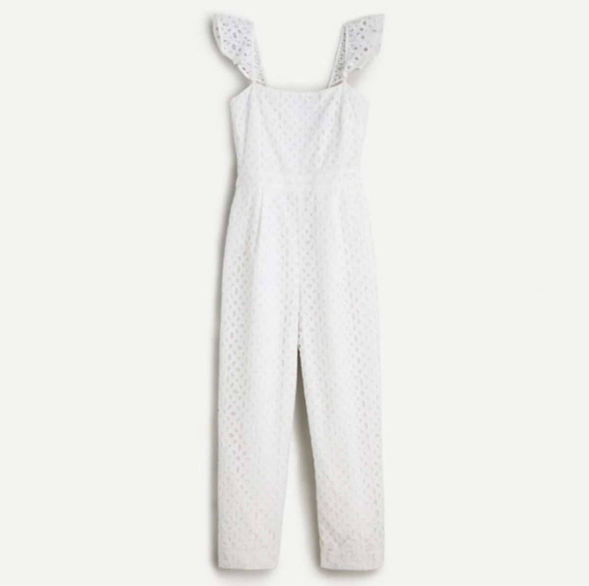 J crew sale white jumpsuit