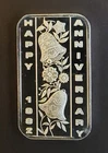 1982 Happy Anniversary Madison Mint MAD-24 -999 Silver 1 Oz Ounce Art Bar Round