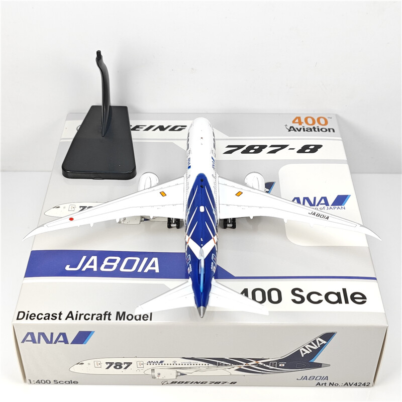 1:400 Aviation ANA BOEING B787-8 Passenger Airplane Diecast Plane