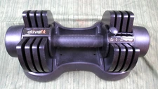 (1) ATIVAFIT Adjustable Weight Dumbell (5.5 - 27.5 lbs)