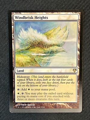MTG Magic the Gathering Rare Windbrisk Heights Modern Event Deck 18/26