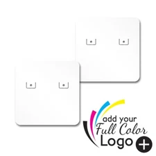 100pcs Custom Jewelry Earring Cards 1.5" x 1.5" Earring Display Cards