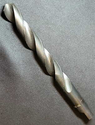 21/32'' Jobber Length Drill Bit High Speed RH Cut 118° Point .6562'' National USA 