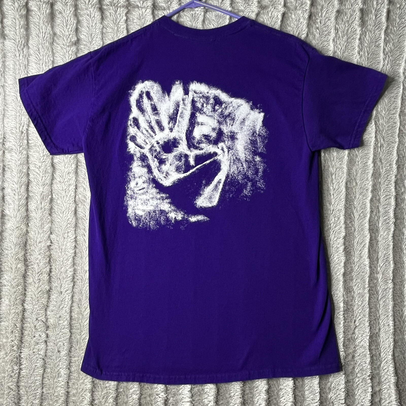 Hockey Eyes Without A Face Tshirt Hand Graphic Skate… Gem