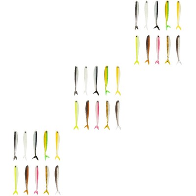 3 Pack Bionischer Weicher Angeln Mit Fischköder Kunstköder