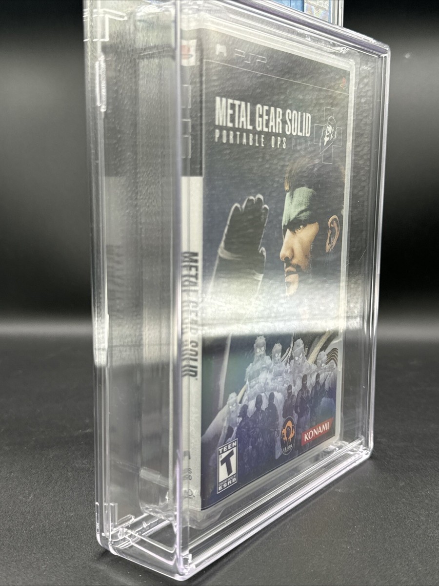 Metal Gear Solid Portable Ops Plus PSP - CGC 9.8 A++ Sealed Graded