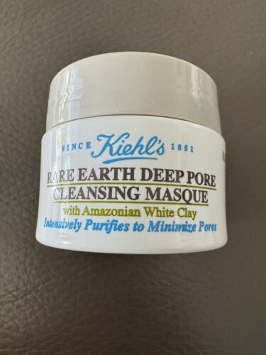 Kiehl's Rare Earth Deep Pore Cleansing Masque Pore Minimizer Travel Size 0.5 oz