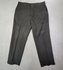 Vintage Levis Pants Mens 38x30 Black Dacron Action Slacks Straight Leg
