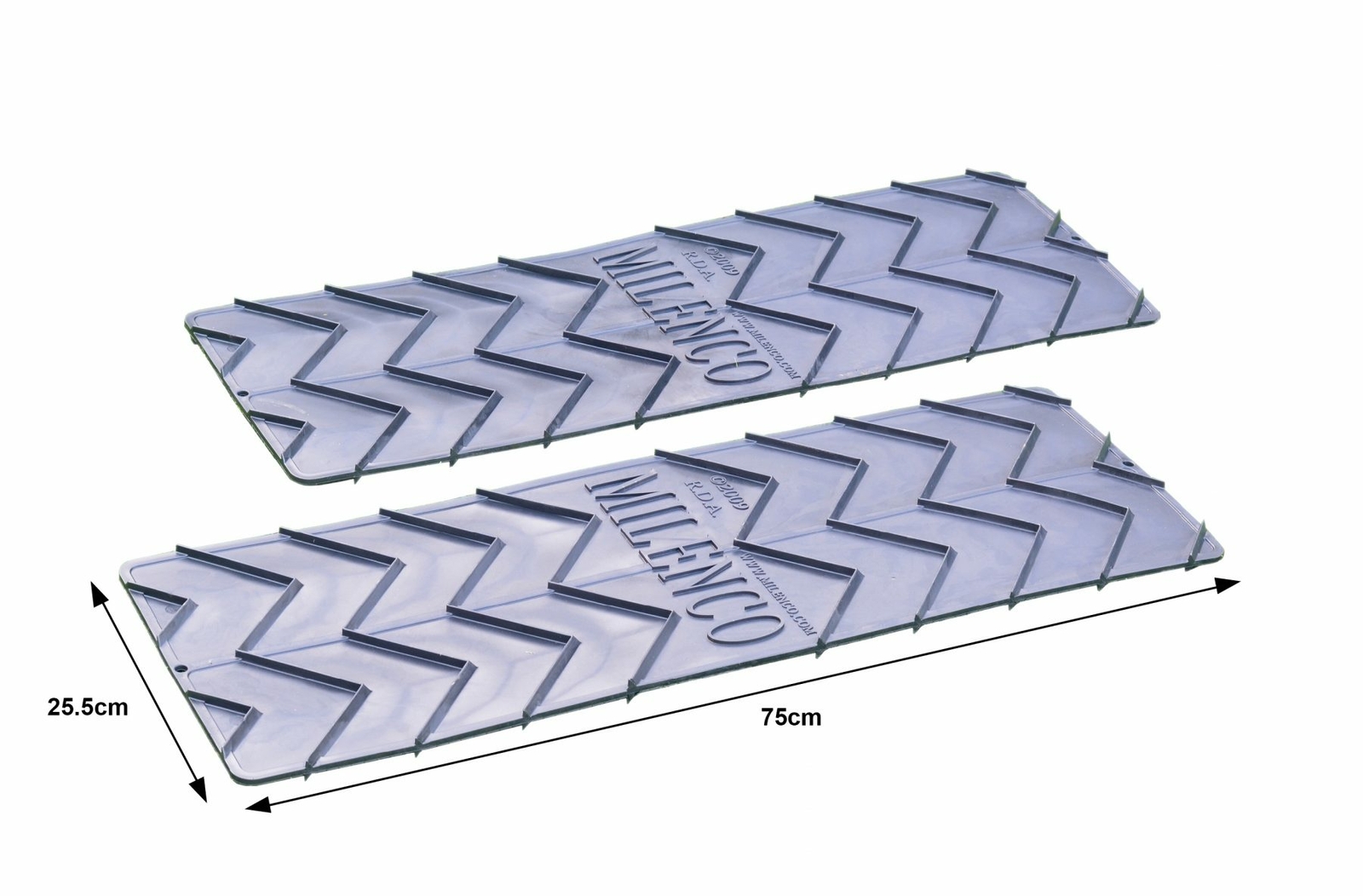 Caravan Camper Motorhome Pair Of Milenco Grip Mats Mudgrips