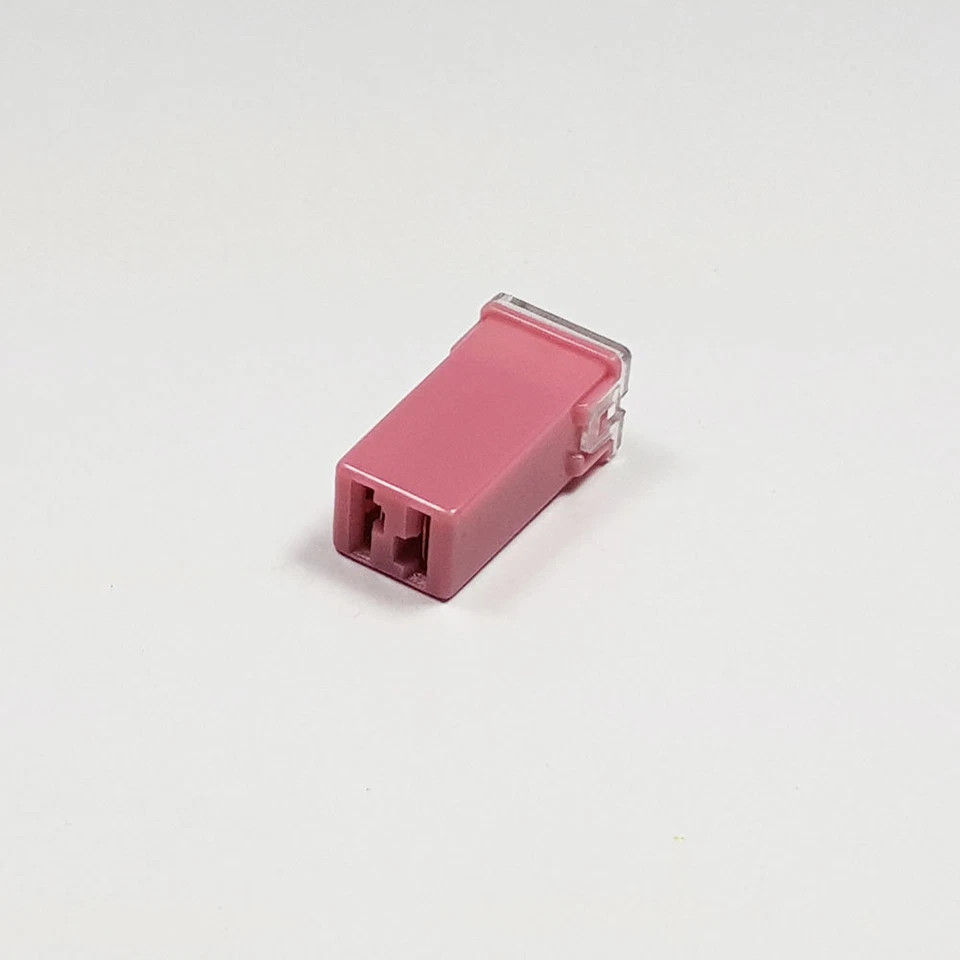 SPLITCHARGE J CASE JCASE FUSE 30 AMP 30A PINK STANDARD FEMALE PUSH IN CARTRIDGE FUSES CAR