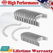 For Jaguar Land Rover 3.0L V6 S/C Main & Rod Bearing Set W/ Thrust Washer AJ126