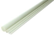GFK Glasfaser 3-10 mm Stab pultrudiert Länge 1000 mm Fieberglas