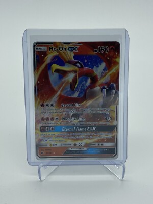 Ho-Oh GX 21/147 - Sun & Moon Burning Shadows - Pokemon Card - Eternal Flame