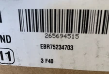 EBR75234703 New OEM Genuine LG Refrigerator Main Pcb Power Control Board (R3)