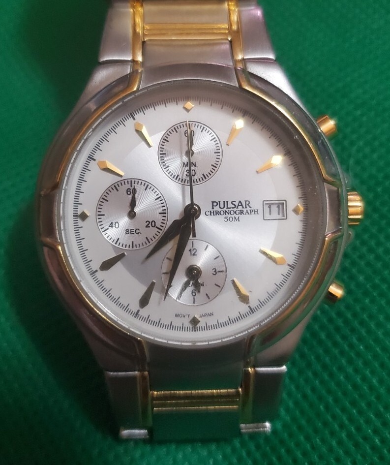 PULSAR (by Seiko) MEN'S YM62-X144 CHRONOGRAPH Watch | eBay