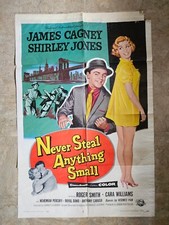 Never Steal Anything Small Movie Poster James Cagney Never Steal Anything Small Movie Poster James Cagney