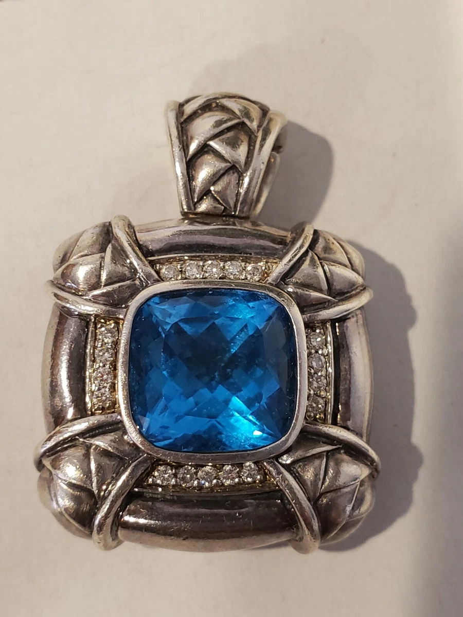 Scott kay blue topaz necklace clearance