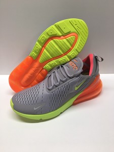 nike air max gris con naranja