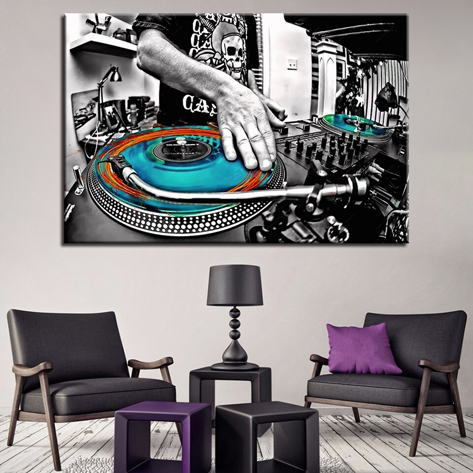 Dj Turntable Art
