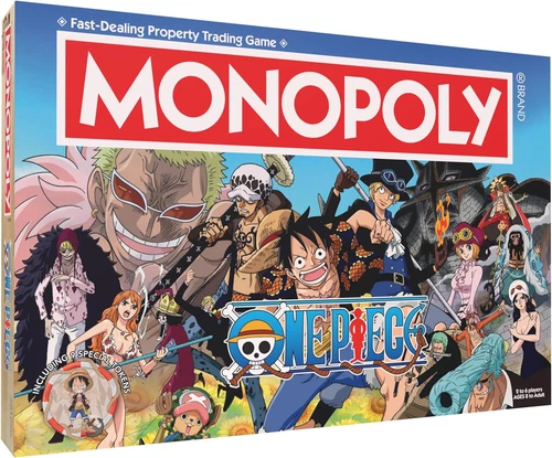 Monopoly: One Piece Edition Board Game | Buy, Sell, Trade with Popular Character