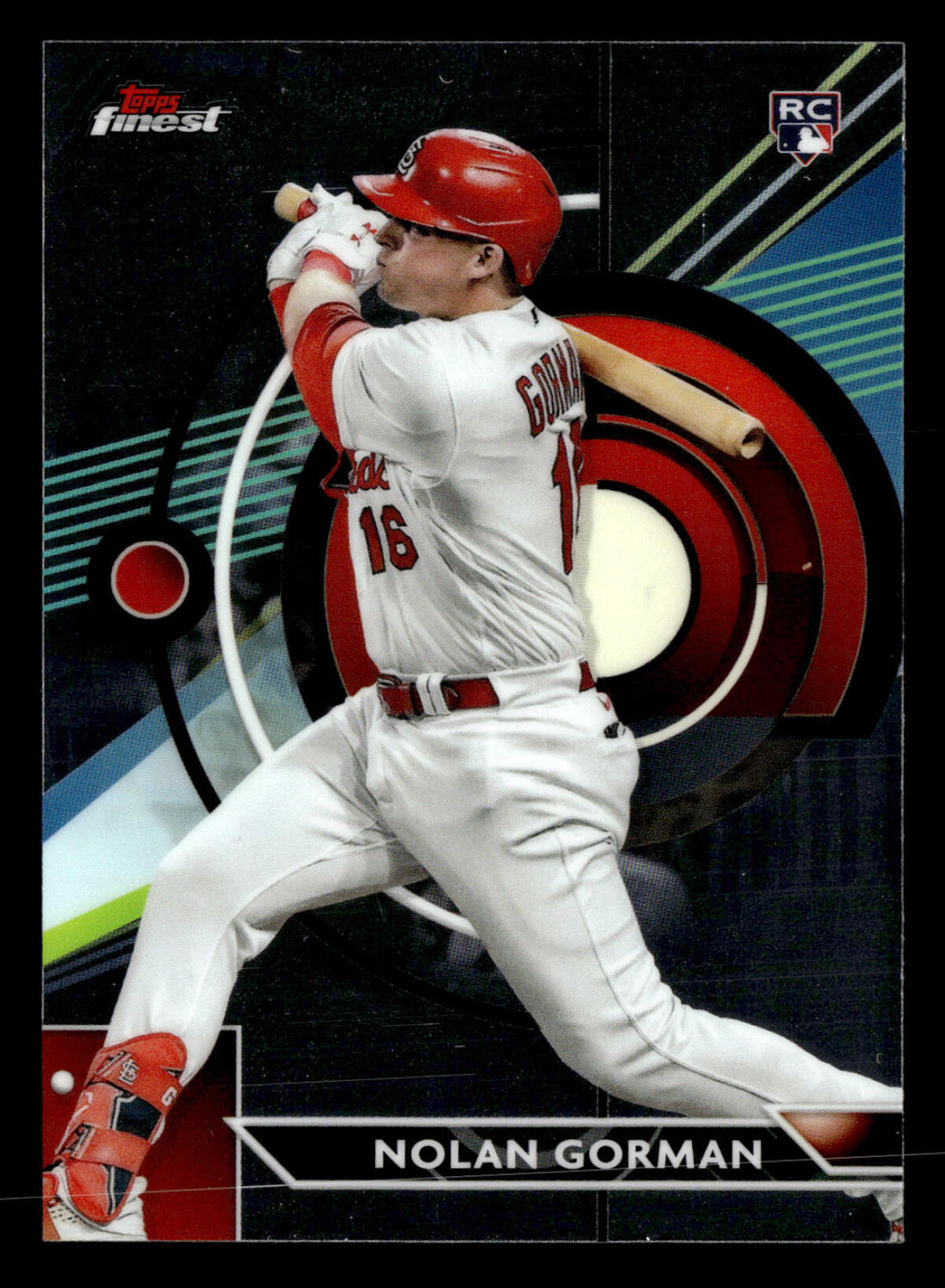 2023 TOPPS FINEST #92 NOLAN GORMAN RC