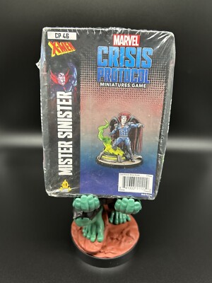 Mister Sinister Marvel Crisis Protocol Atomic Mass Games New Wrecked Sealed Box!
