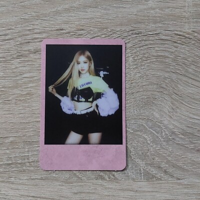 Blackpink Rosé Kill This Love Photocard K-Pop Merchandise