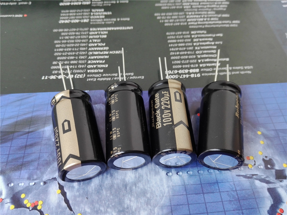 Rubycon blackgate コンデンサー 100V 220μF セット Rubycon blackgate コンデンサー 100V 220μF セット Yahoo