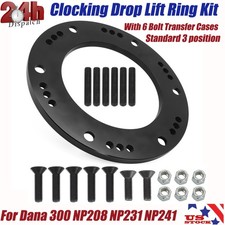 6 Bolt Drivers Transfer Case Clocking Lift Ring For Dana 300 Np208 Np231 Np241
