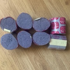 Mary Maxim Pre-Cut Latch Hook Rug Yarn 1oz. Acrylic Vintage Purple Lot Of 8 New