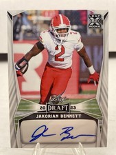 2023 Leaf Draft Autographs Jakorian Bennett #BA-JB2