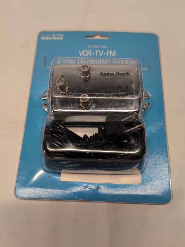 Archer (Radio Shack) 2-Way Amplifier 15-1116 120v AC 50 - 450 MHz VCR ...