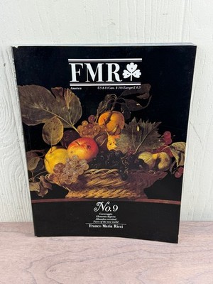 FMR Magazine No. 9 Caravaggio Still Life Art History Ricci