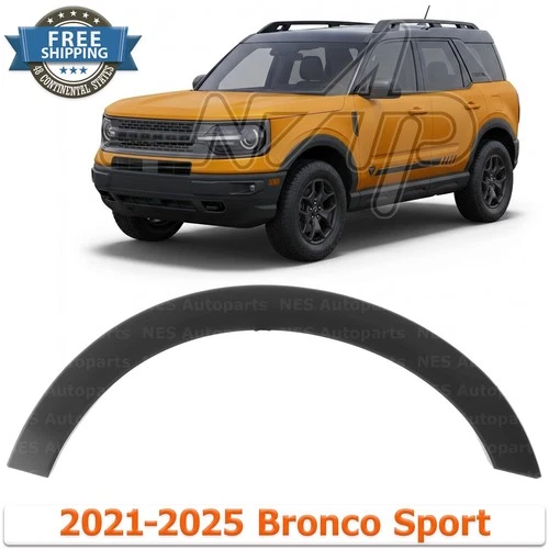 Fender Flares Moulding Trim Wheel Opening Molding Front Passenger Right Side
