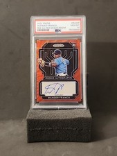 2022 Panini Prizm - Rookie Autographs Wander Franco #RA-WF 23/75 PSA 10