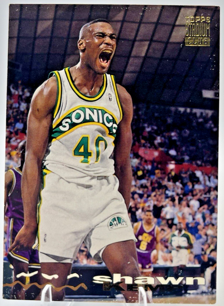 1993-94 Topps Stadium Club Shawn Kemp #222 NBA Seattle SuperSonics
