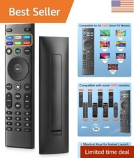 Ergonomic VIZIO Smart TV Remote Replacement - Universal Control for All Models