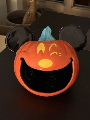 Disney Mickey Mouse Halloween Candy Schale   Kürbis
