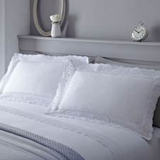 Serene Renaissance Lace Trim Duvet Cover Bedding Soft Bedroom Quilt Cover Set