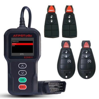 DIY Key Fob Replacement Fits for Dodge RAM 2009-2012, Grand Caravan Chrysler ...