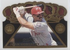 1997 Pacific Crown Collection Triple Crown Die-Cuts Juan Gonzalez #TC11 0ff3