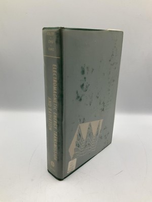 Vintage Electromagnetic Energy Transmission Adler Chu Fano MIT 1960 Hardcover Bo